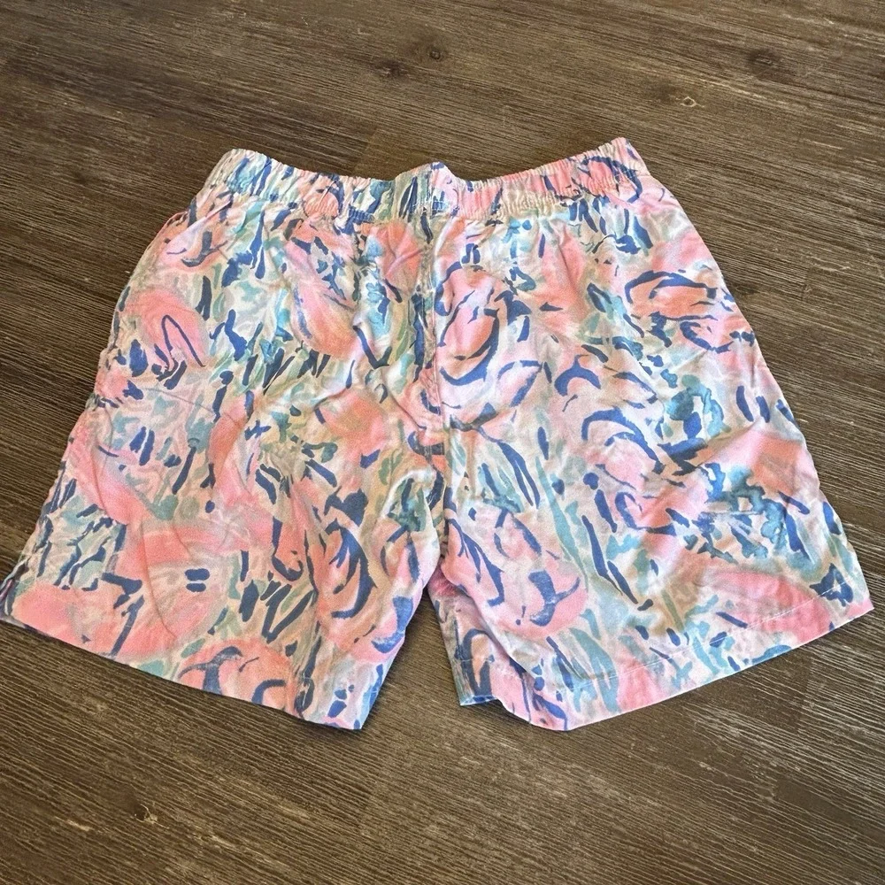 Lilly Pulitzer‎ Capri Swim Trunks Boys XL  Summer Pastel Pockets Shorts